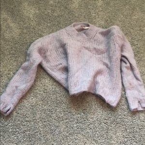 Free people crop sweater